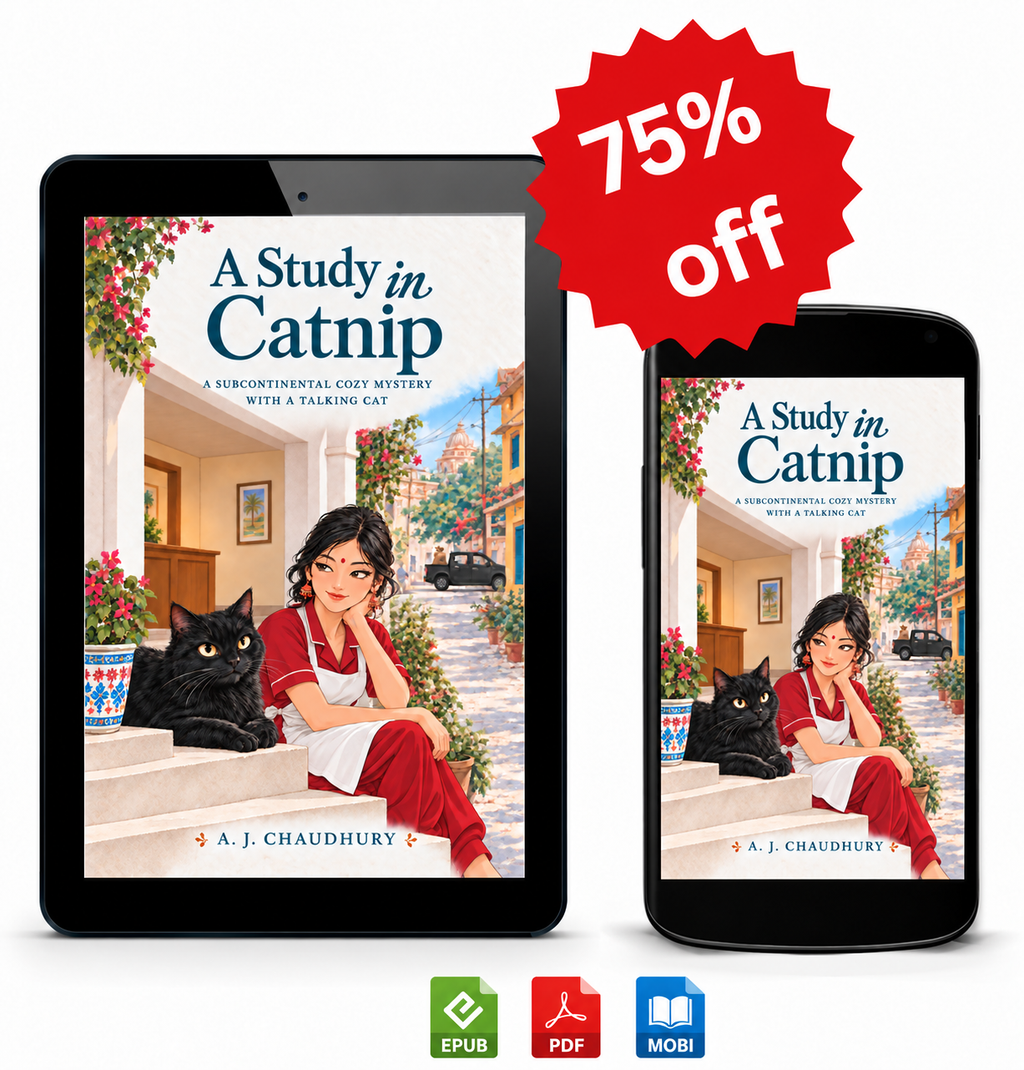 A Study in Catnip: A Sleuthing Whiskers Novel— for fans of cats & cozy reads!